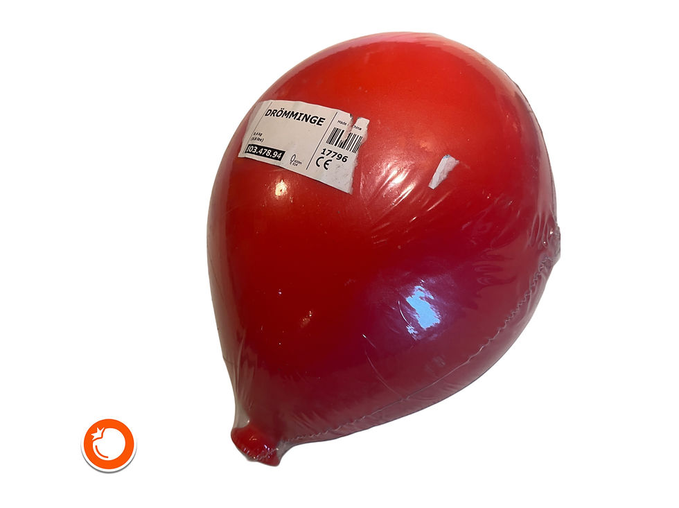 2000er IKEA Kinderzimmerlampe roter Luftballon Wandlampe,30 cm Plastic Wall Ligh