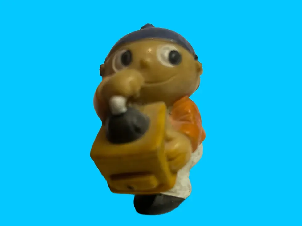 Miniaturbild: 1970er kleine Mainzelmännchen Figur Musiker und Fußballer handbemalt rarität
