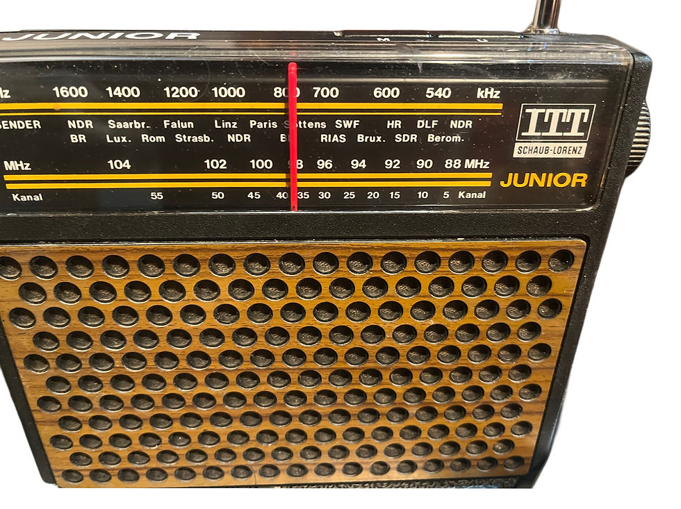 Miniaturbild: ´1960er ITT Schaub-Lorenz Jockey Radio voll funktion Germany