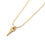 Thumbnail: gold airplane necklace