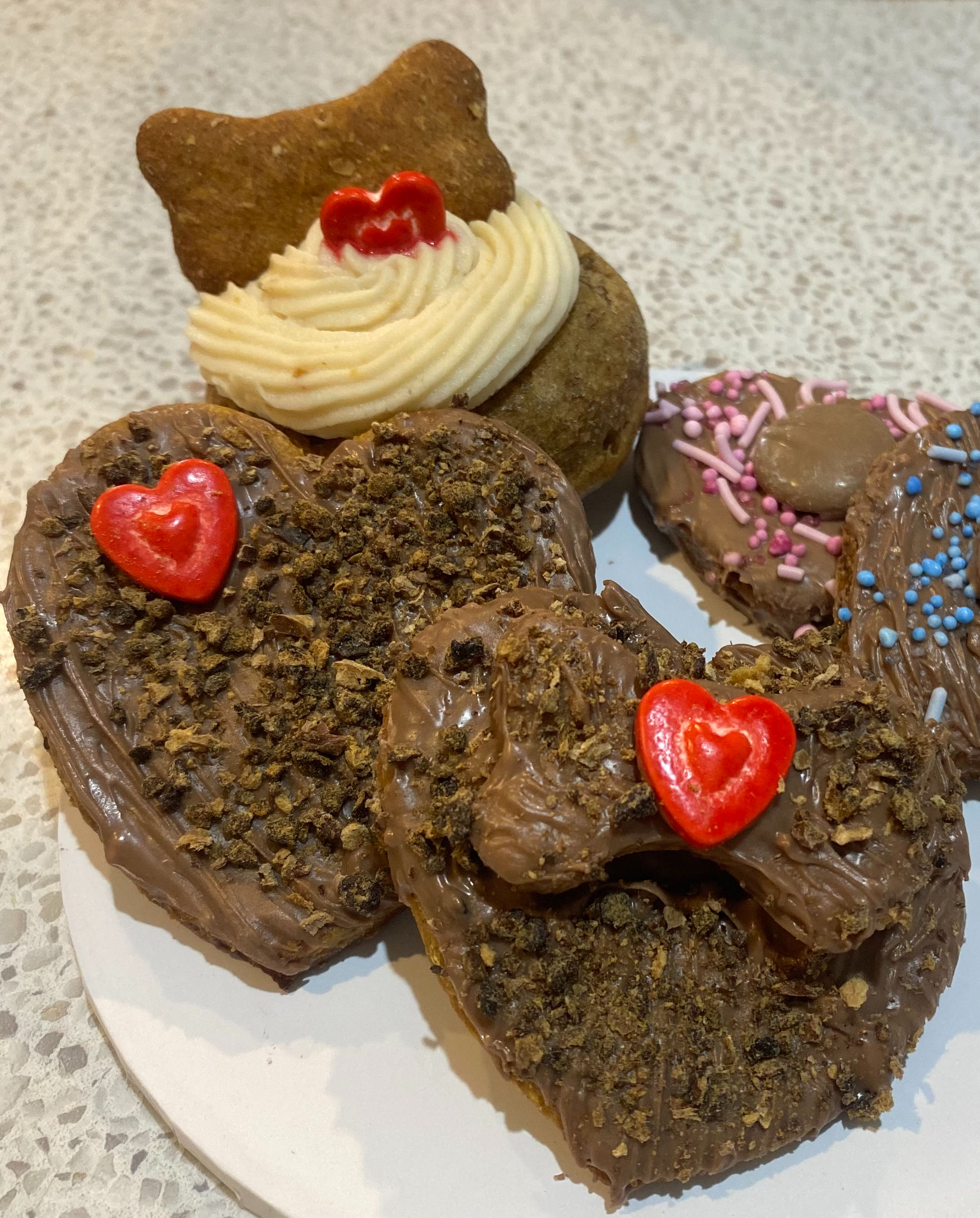 Best Buddie's Valentine Donuts