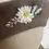 الصورة المصغرة: Ivory daisy beret - choose beret colour