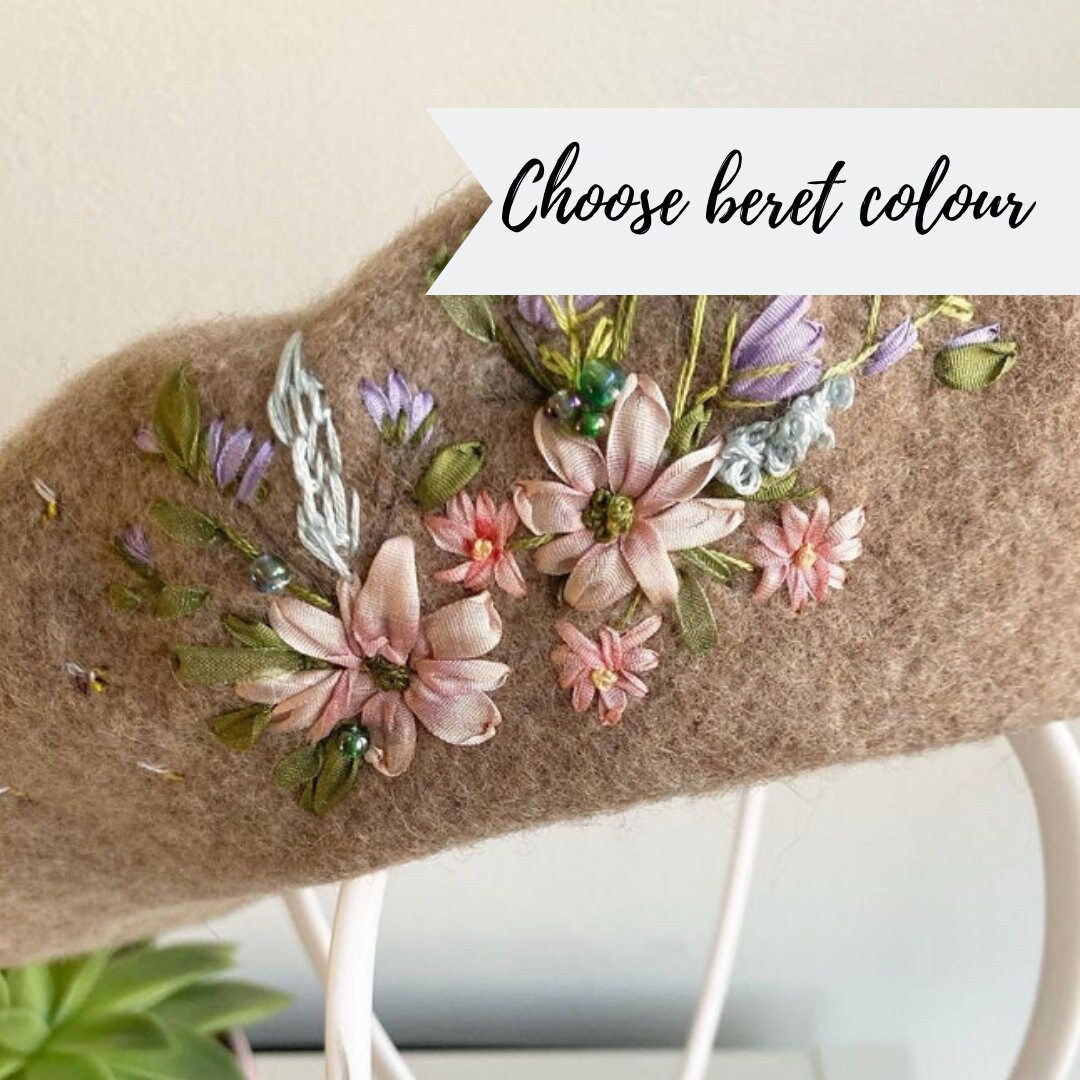 flower beret