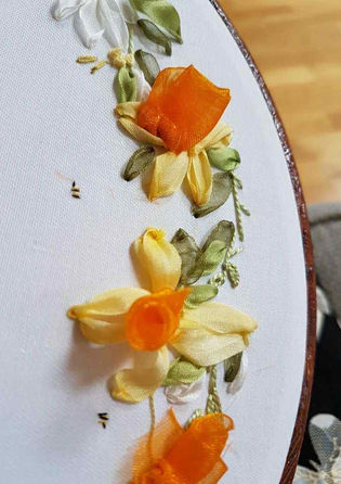 3d daffodils