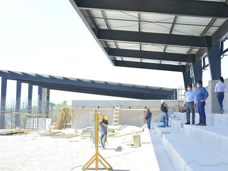 VERIFICAN EL DESARROLLO DE PROYECTOS MAGNOS QUE SE CONSTRUYEN EN ACUÑA