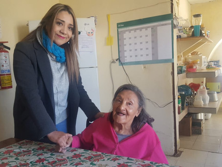 SIGUE ATENCIÓN ESPECIAL Y PERMANENTE A ADULTOS MAYORES
DE LA CASA DEL ABUELO.