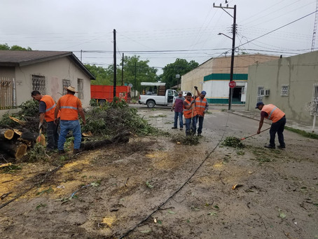 LLEGAN DOS PULGADAS DE LLUVIA A ACUÑA DURANTE LA MADRUGADA