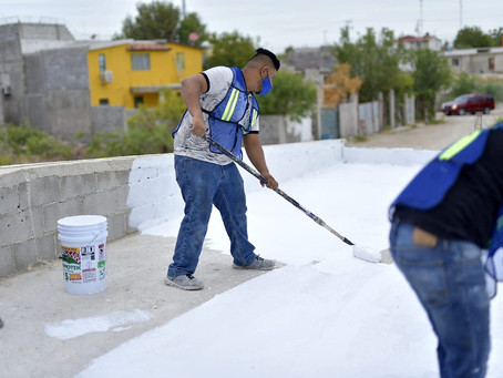 CON BENEFICIO PARA 400 FAMILIAS, PONEN EN MARCHA PROGRAMA GRATUITO DE IMPERMEABILIZACIÓN