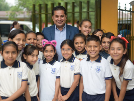 ARRANCAN OBRA DE CONSTRUCCIÓN DE TECHO
MALLASOMBRA EN LA EMBLEMÁTICA ESCUELA PRIMARIA FEDERAL COAHUI