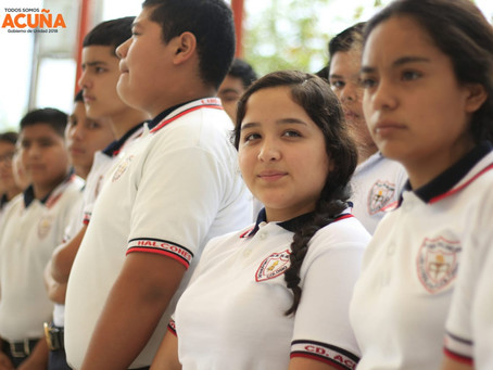 EN BENEFICIO DE 900 ESTUDIANTES DOTAN DE MALLA SOMBRA A LA SECUNDARIA LUIS DONALDO COLOSIO MURRIETA.