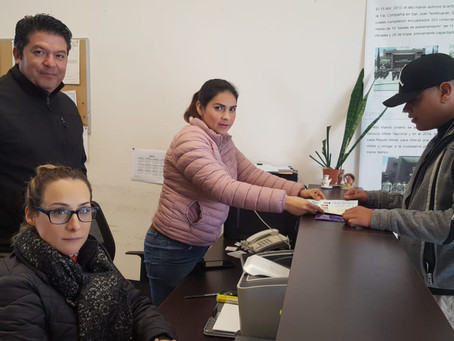 INICIAN TRÁMITE DE LA MEDIA CARTILLA ANTE LA JUNTA MUNICIPAL DE RECLUTAMIENTO.