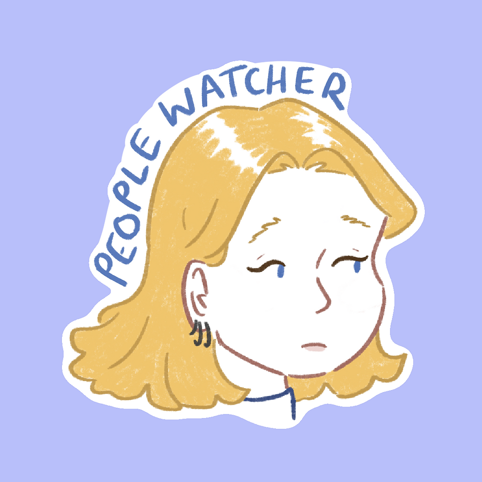 Thumbnail: People Watcher Sticker