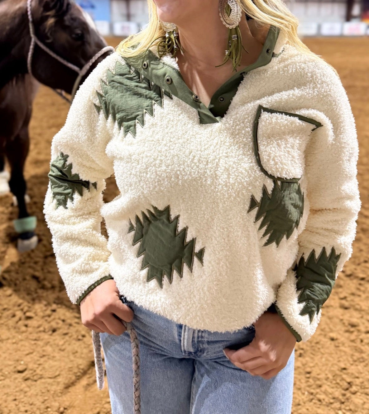 Cecily Ultra Soft Snap Up 