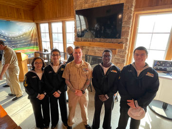 Sea Cadets 9-1-1 Division Honors Navy Chief Pontrelli at Retirement Ceremony