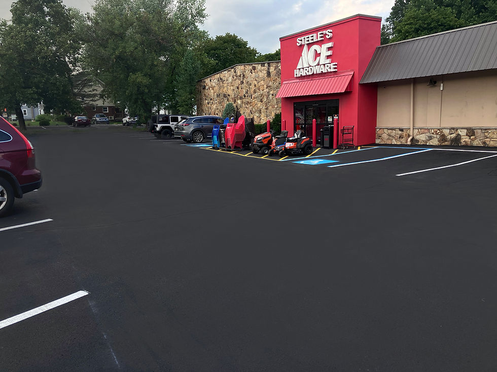 Commercial Sealcoating and Striping