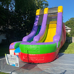 Water slide, fun, summer, inflatable