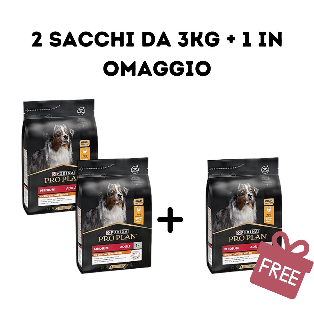 OFFERTA PURINA PRO PLAN Medium Adult Everyday Nutrition Crocchette per cani