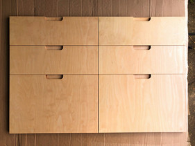 Birch Plywood IKEA kitchen fronts