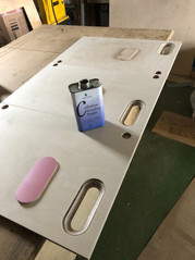 Making bespoke kitchen door handle pulls