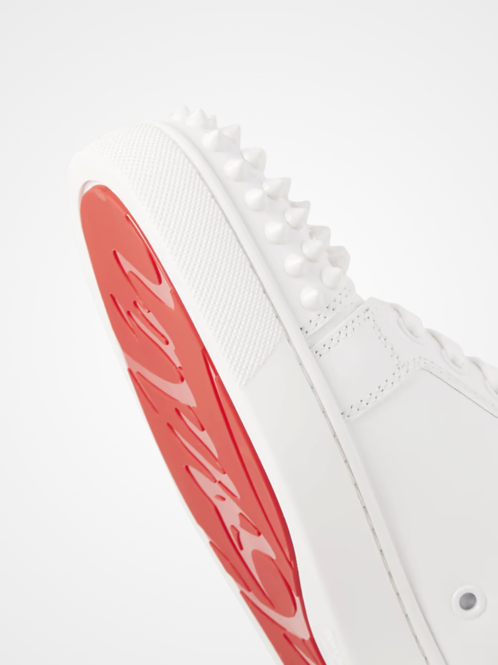 Thumbnail: Spikes Leather Sneakers