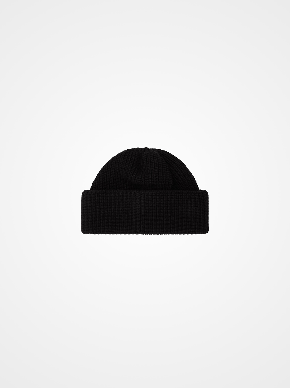 Thumbnail: Beanie in ribbed wool
