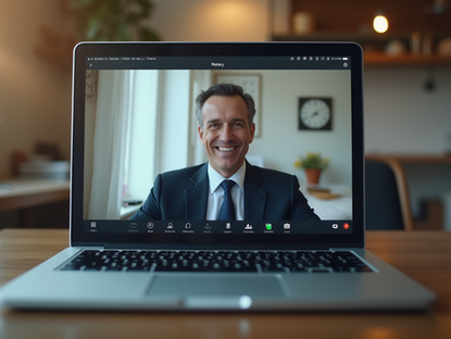 Remote online notarization session with commissioned Oklahoma notary