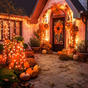 15+ Outdoor Fall Decorations to Autumnize Your Porch and Yard