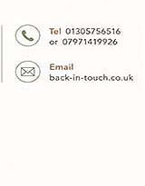 Back In Touch Chiropractic Clinic Dorchester contact details