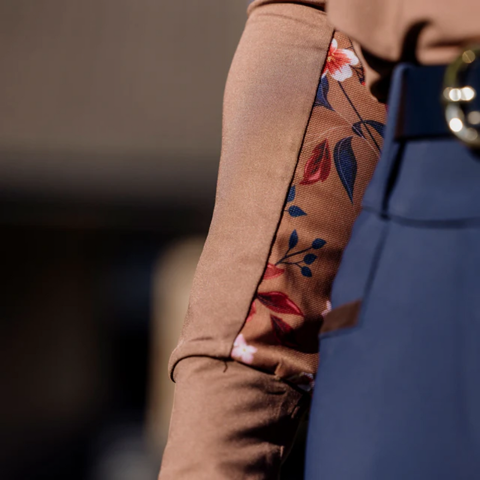 Thumbnail: Brave Pants Walnut 1/4 Floral Base Layer