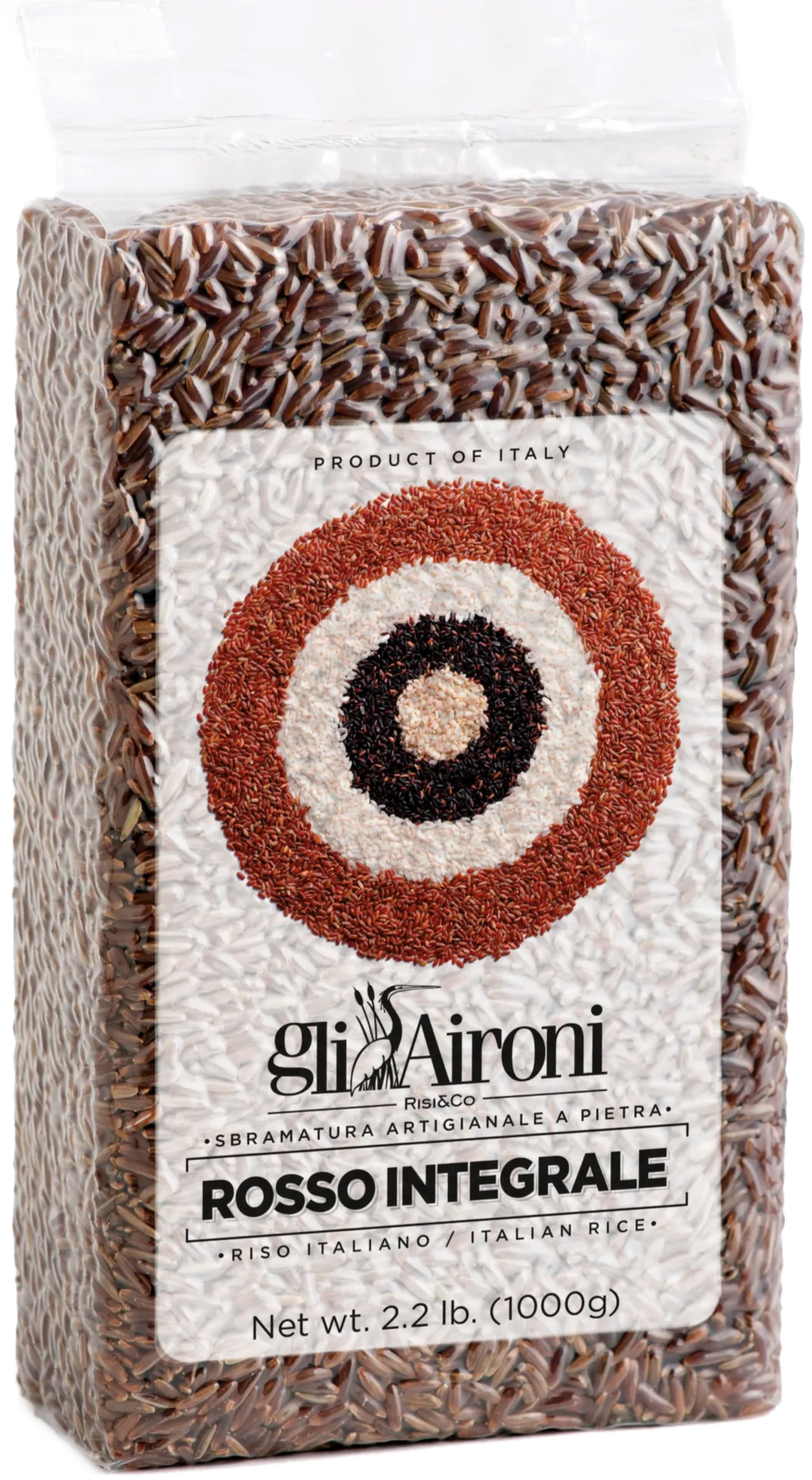 Riso Rosso Integrale 1Kg - Gli Aironi