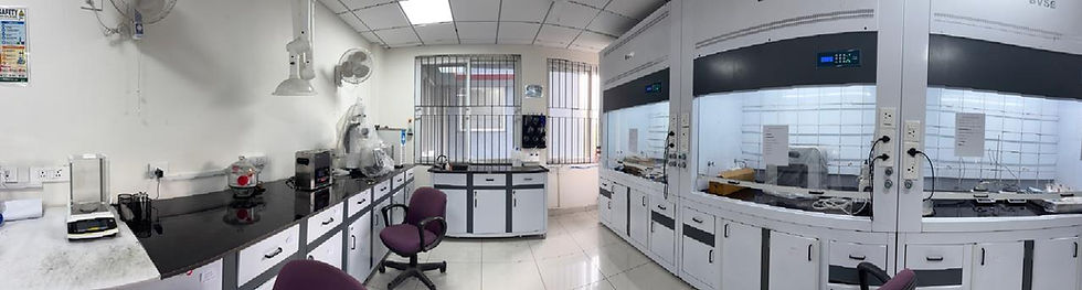Wet chemistry lab