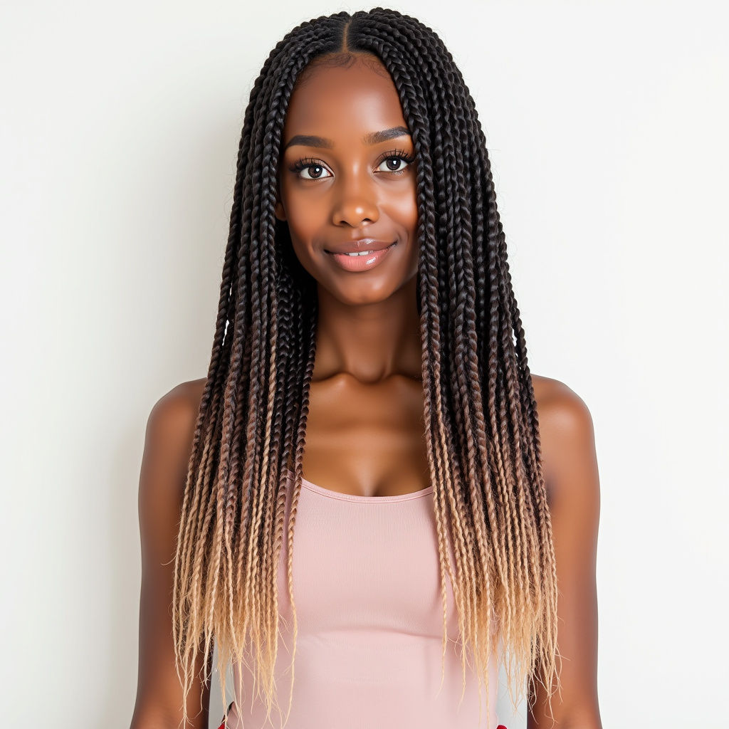 Ombre Expression Braids