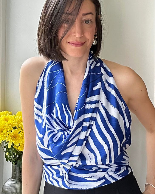 silk blouse,Inspired by the Japanese art of furoshiki, evaé designs sustainable silk and cotton scarves for versatile