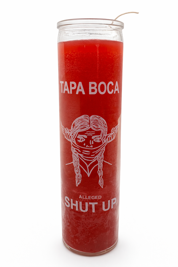 Tapa Boca red candle