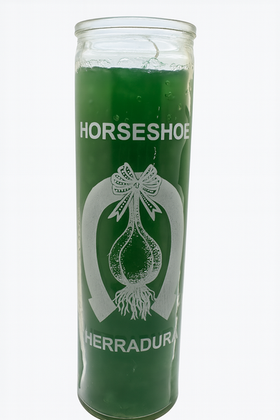Horseshoe 7 day candle