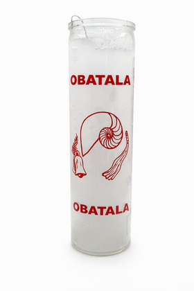 Obatala Orisha Candle, 7 Day