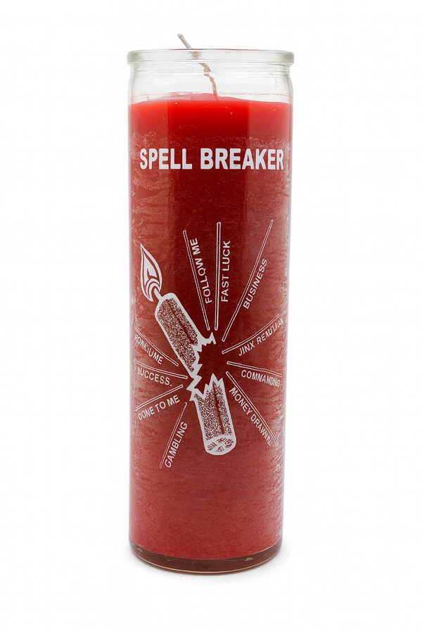 Spell breaker 7 day candle (red)