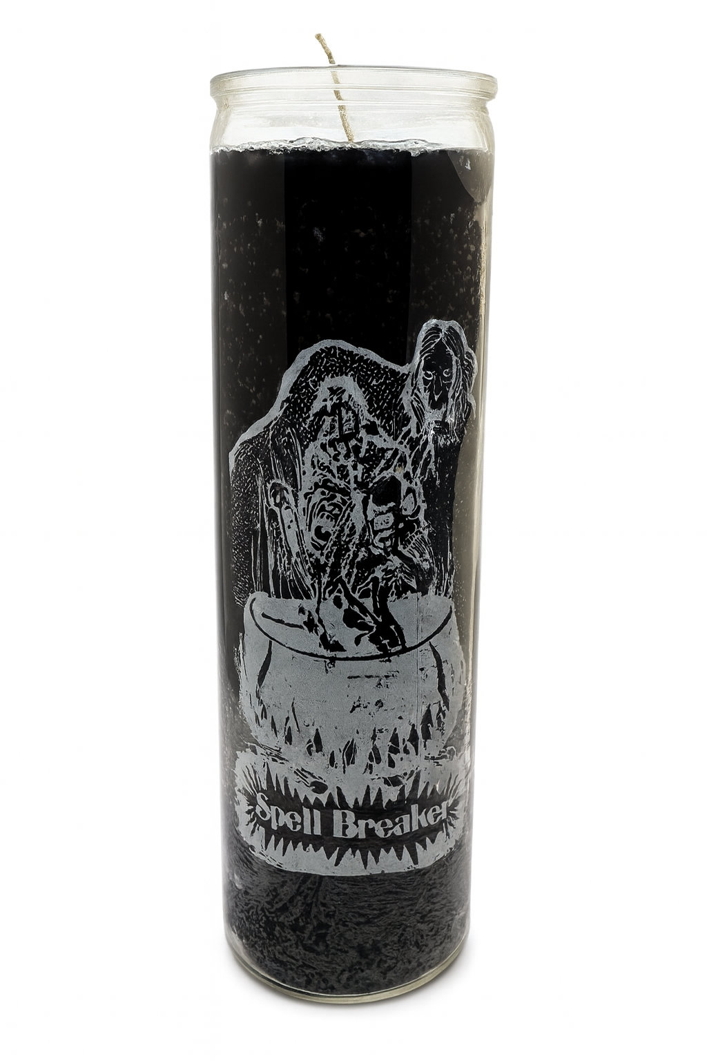 Spell breaker 7 day candle (black)