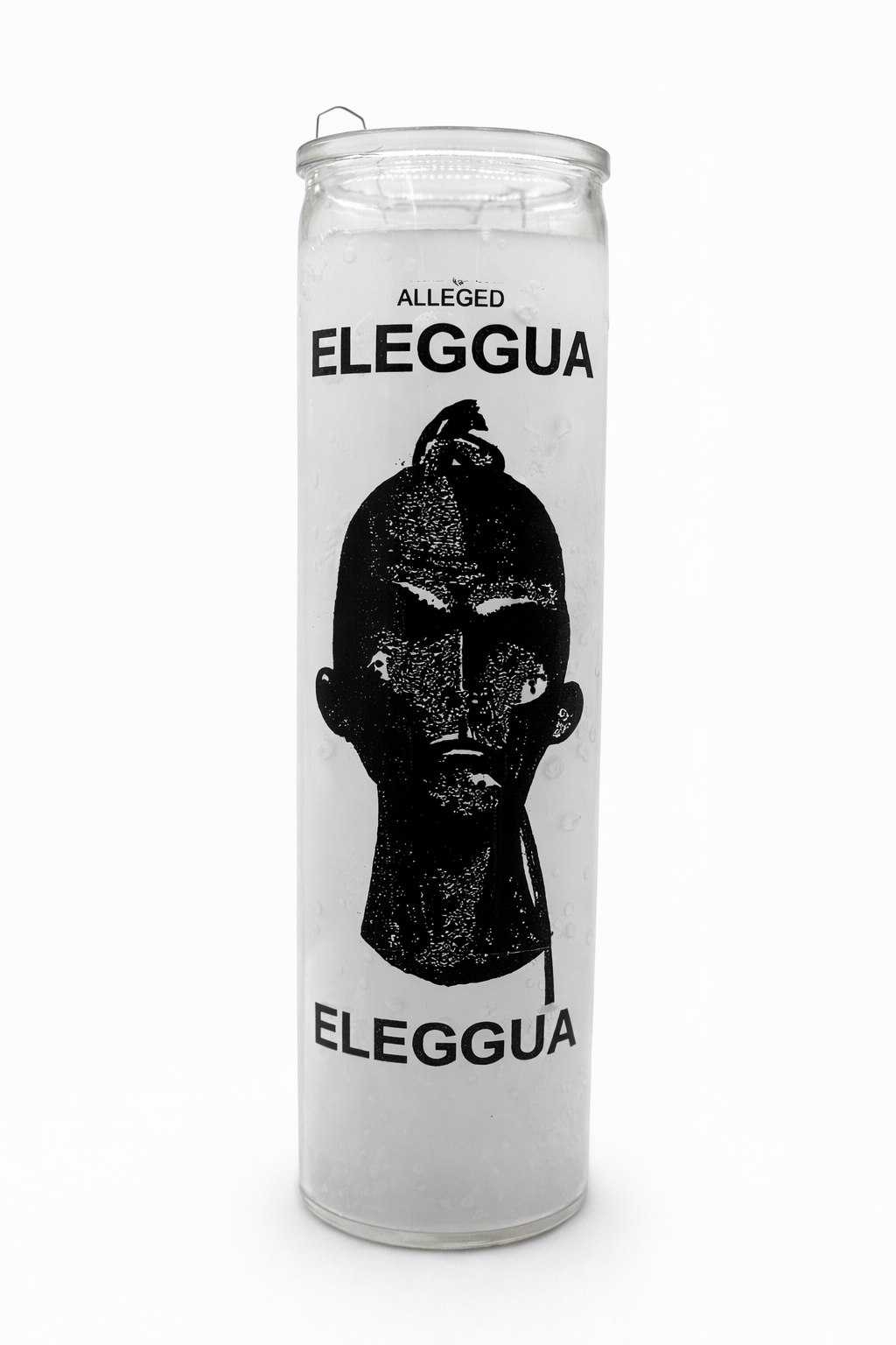 Elegua Orisha Candle, 7 Day white
