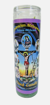 7 Potencias Africanas/ 7 African Powers fixed candle