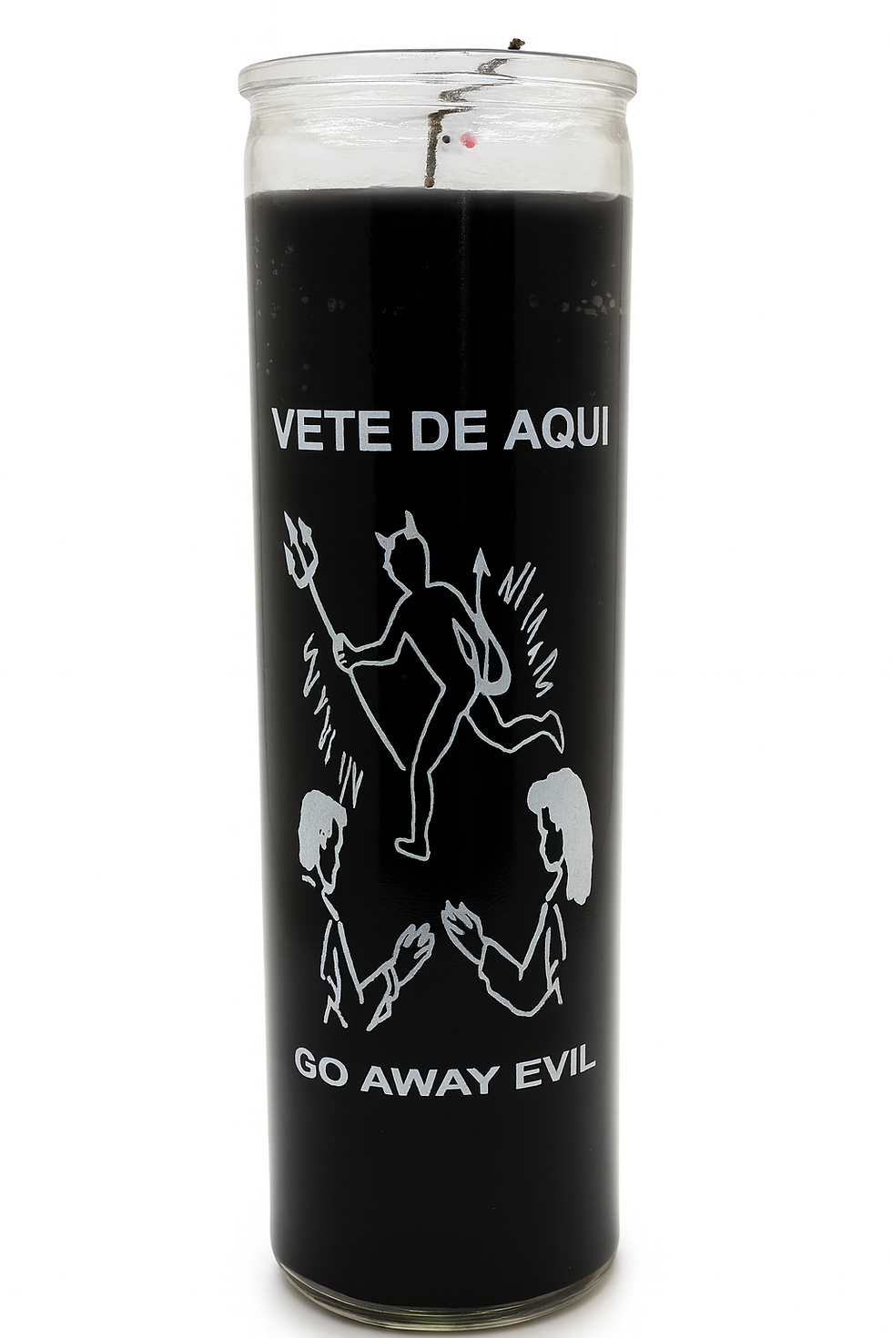 Vete de aqui candle black