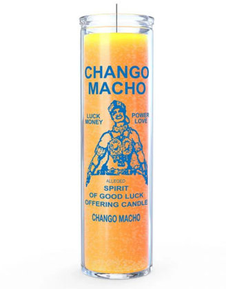 Chango Macho Scented Candle, 7 Day