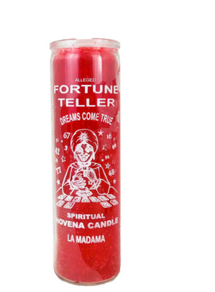 FortuneTeller candle red