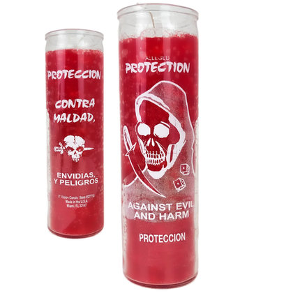 Protection 7 day candle (red)