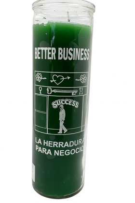 Better Business (Levanta Negocio) Prayer Candle, 7 Day