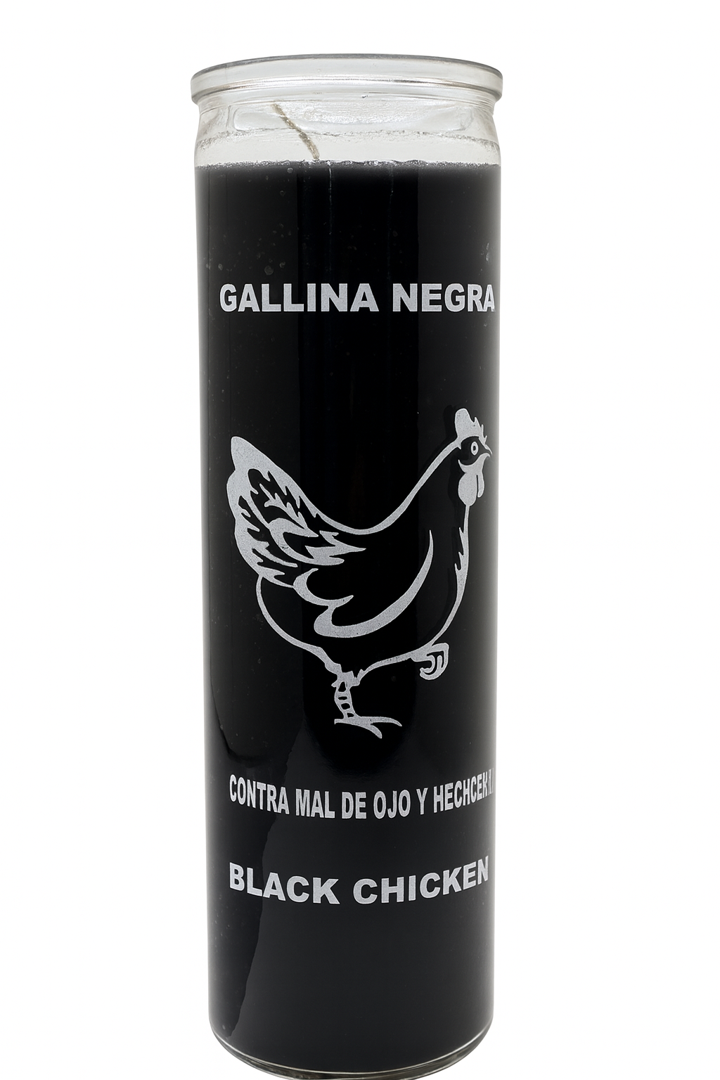Black Chicken 7day candle (black)