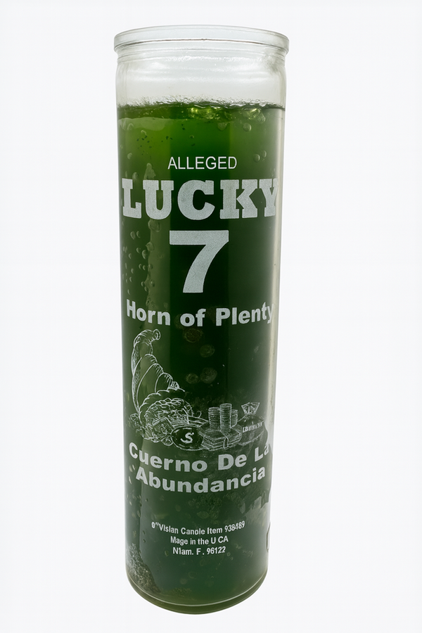 Lucky 7....7 day candle