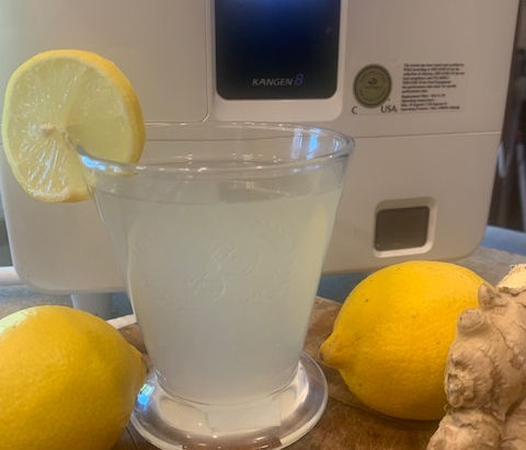 Homemade Ginger Lemonade