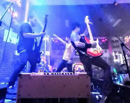 Marrocko en el Faro Bar, Cali, Colombia.
