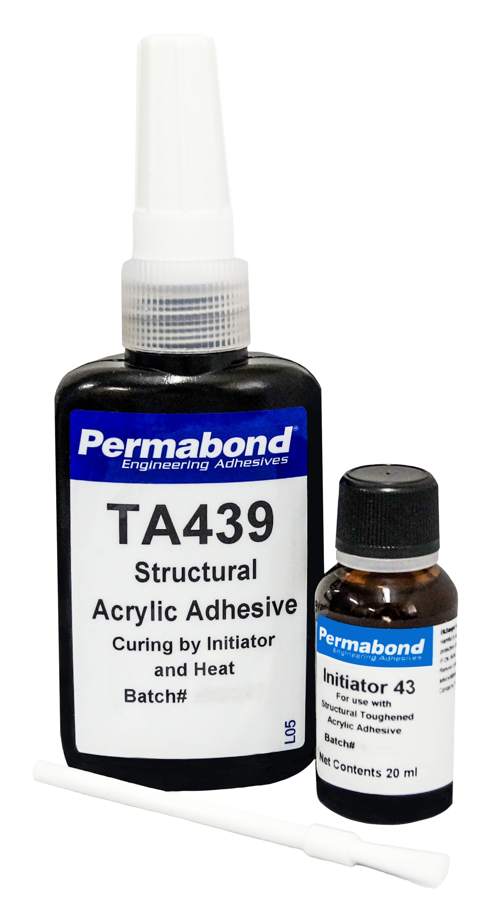 Permabond TA439 1 x 50ml resin + 1 x 20ml initiator 43